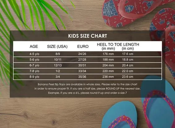 Banana Peel Boys Slippers Kids Street Classic - Freestyle