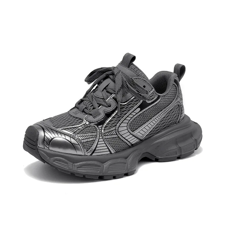 BeauToday Casual Chunky Sneakers Breathable Mesh Trainers for Women