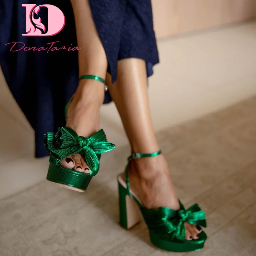 Bow Platform Shoes