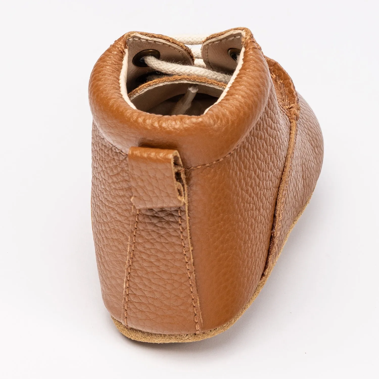 Brooks Tan Leather Lace Up Boot