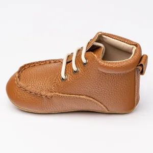 Brooks Tan Leather Lace Up Boot