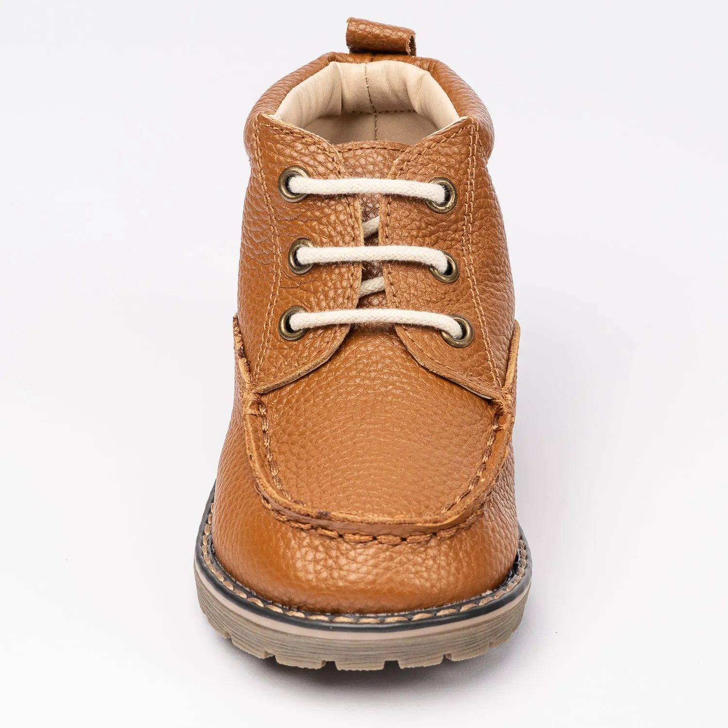 Brooks Tan Leather Lace Up Boot