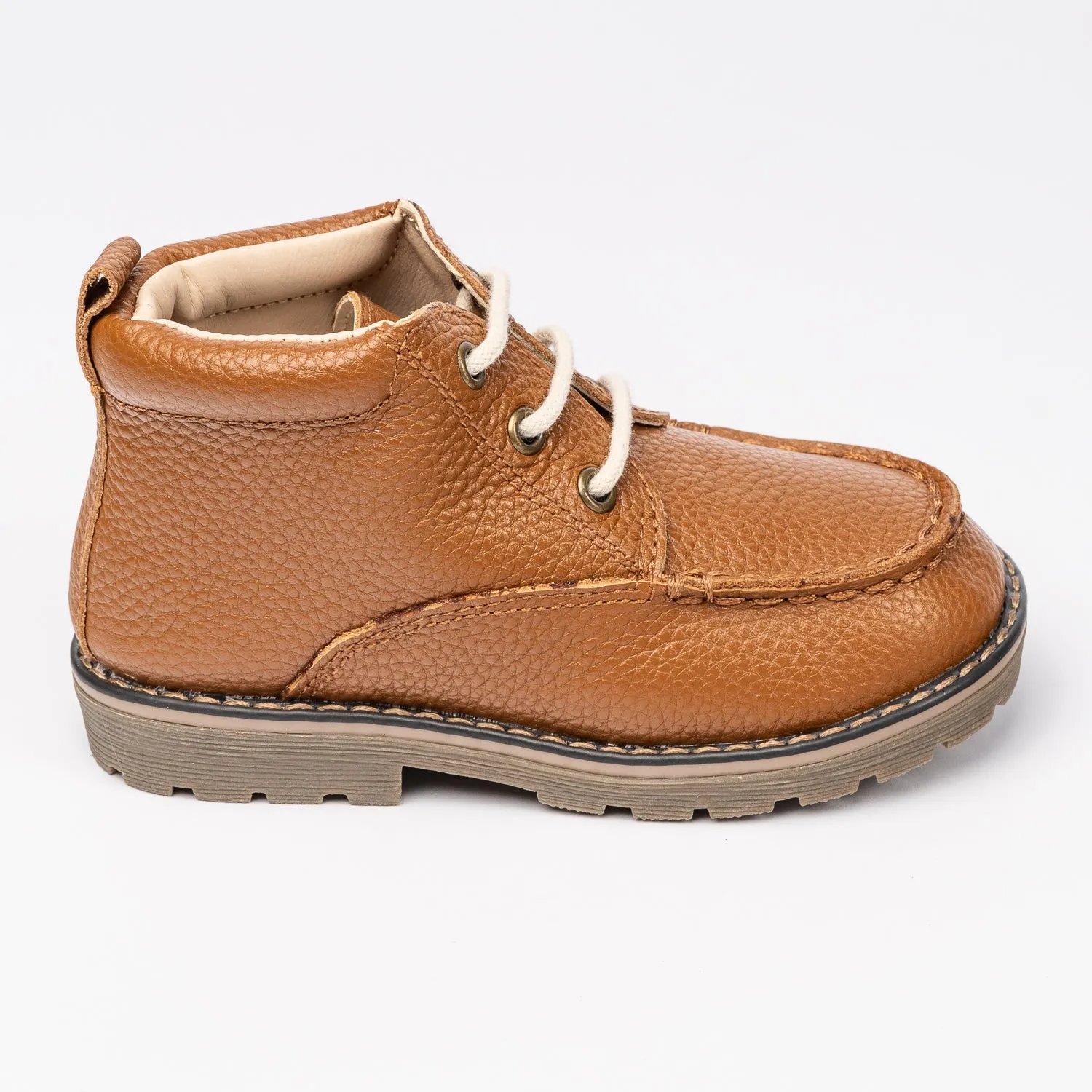 Brooks Tan Leather Lace Up Boot