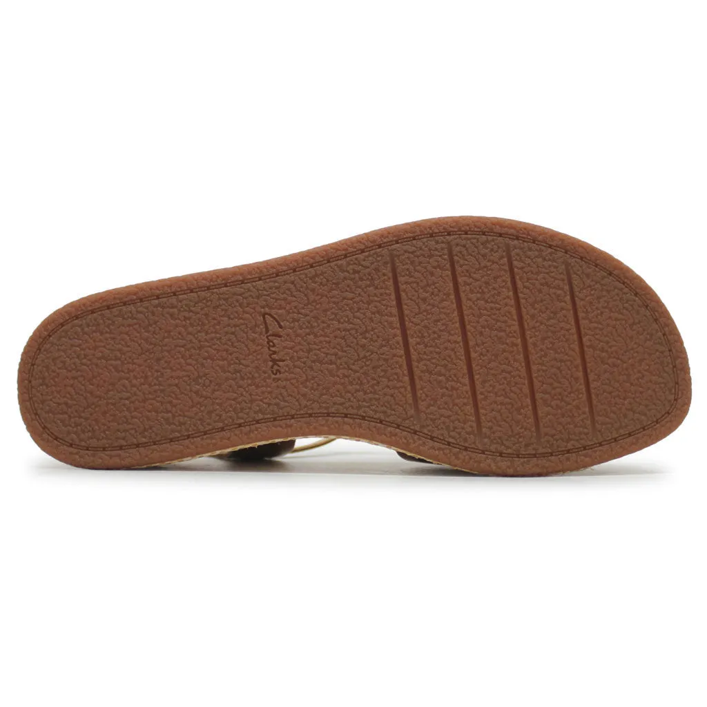 Clarks Kimmei Twist Leather Women's Strappy Sandals