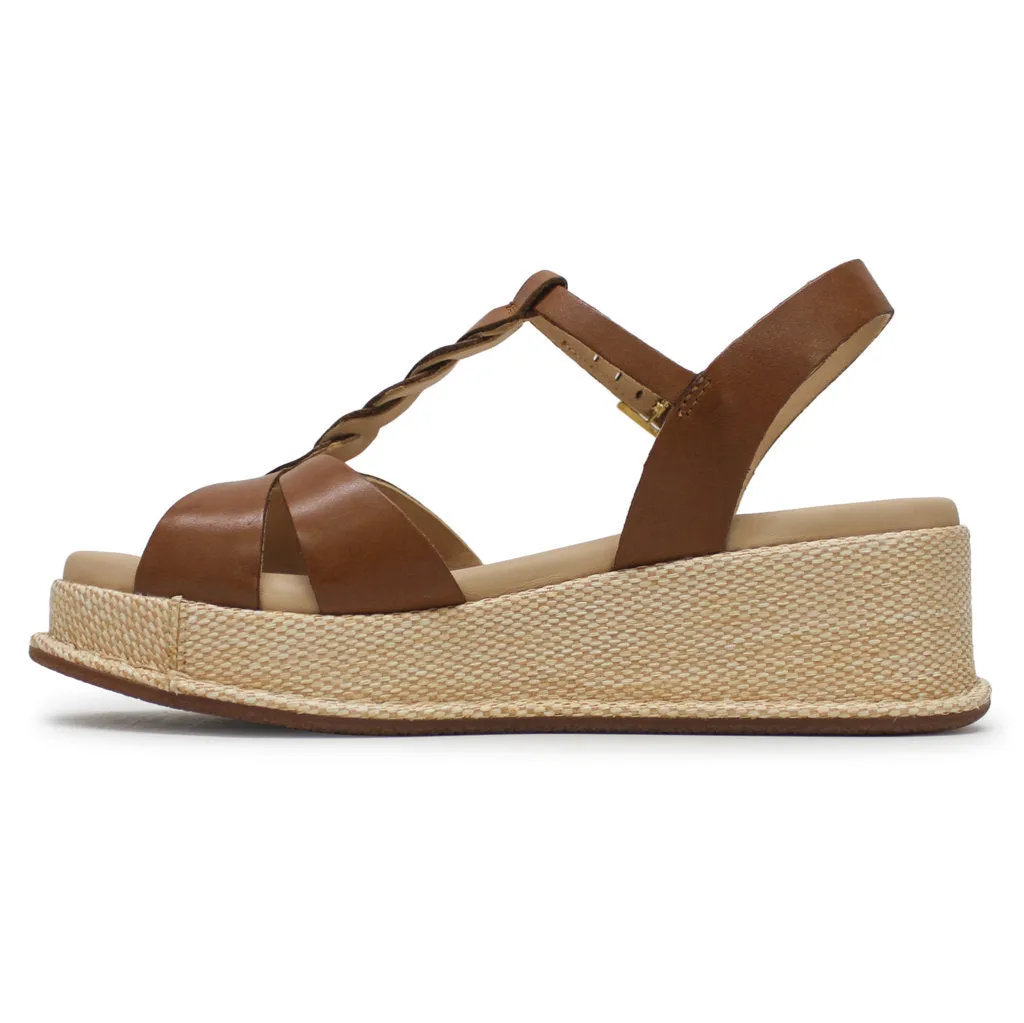 Clarks Kimmei Twist Leather Women's Strappy Sandals