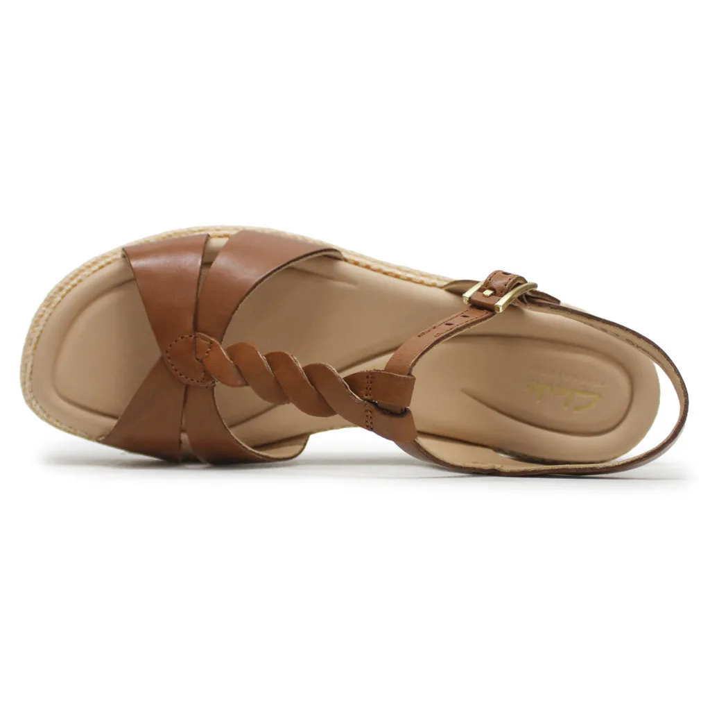 Clarks Kimmei Twist Leather Women's Strappy Sandals