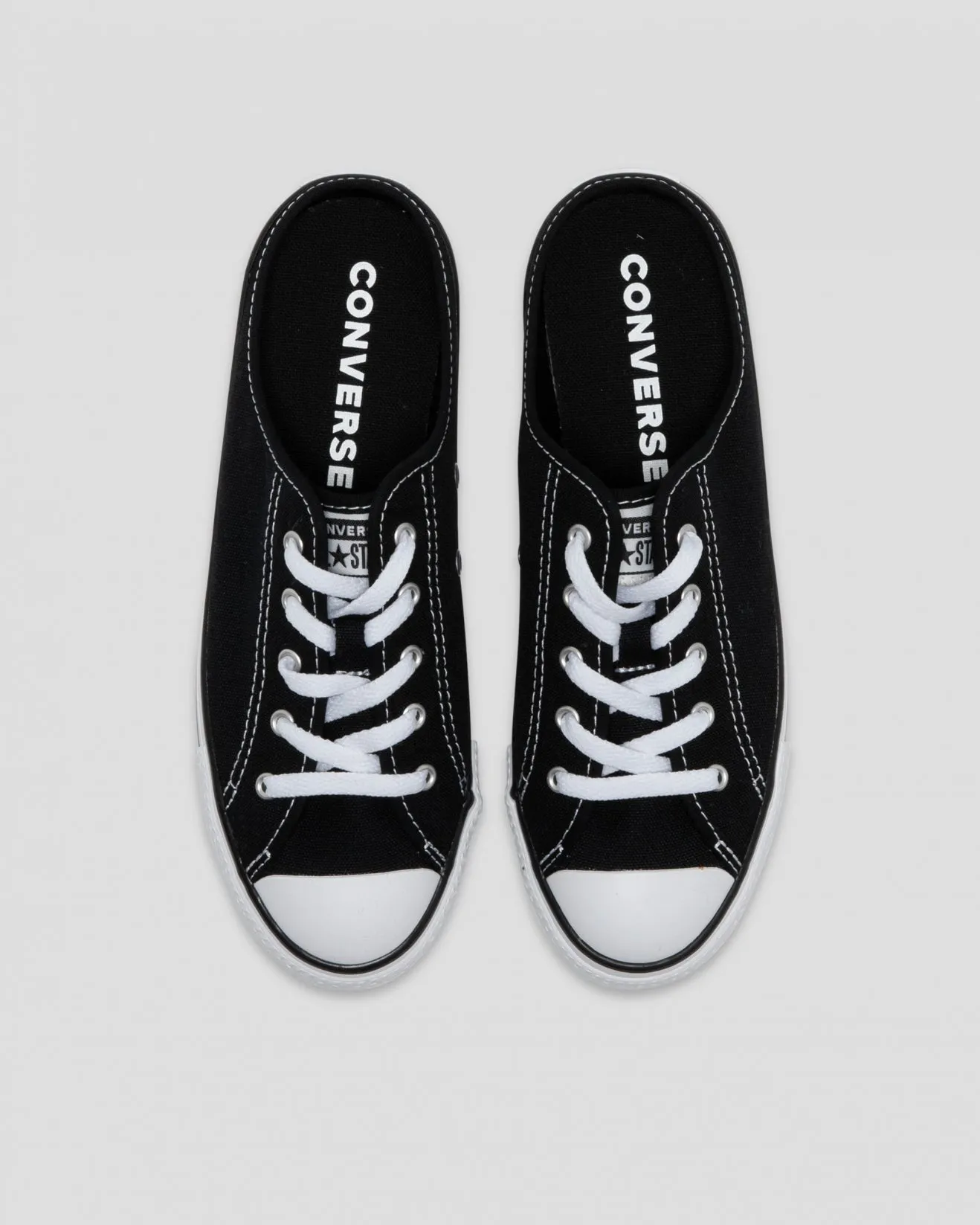 .Converse Chuck Taylor Womens Blk/Wht SLIP-ONS  - (567945) - MUB - R1L8