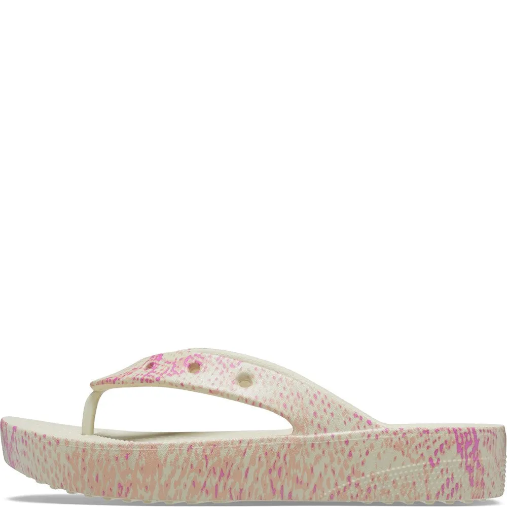 Crocs Classic Platform Snake Print