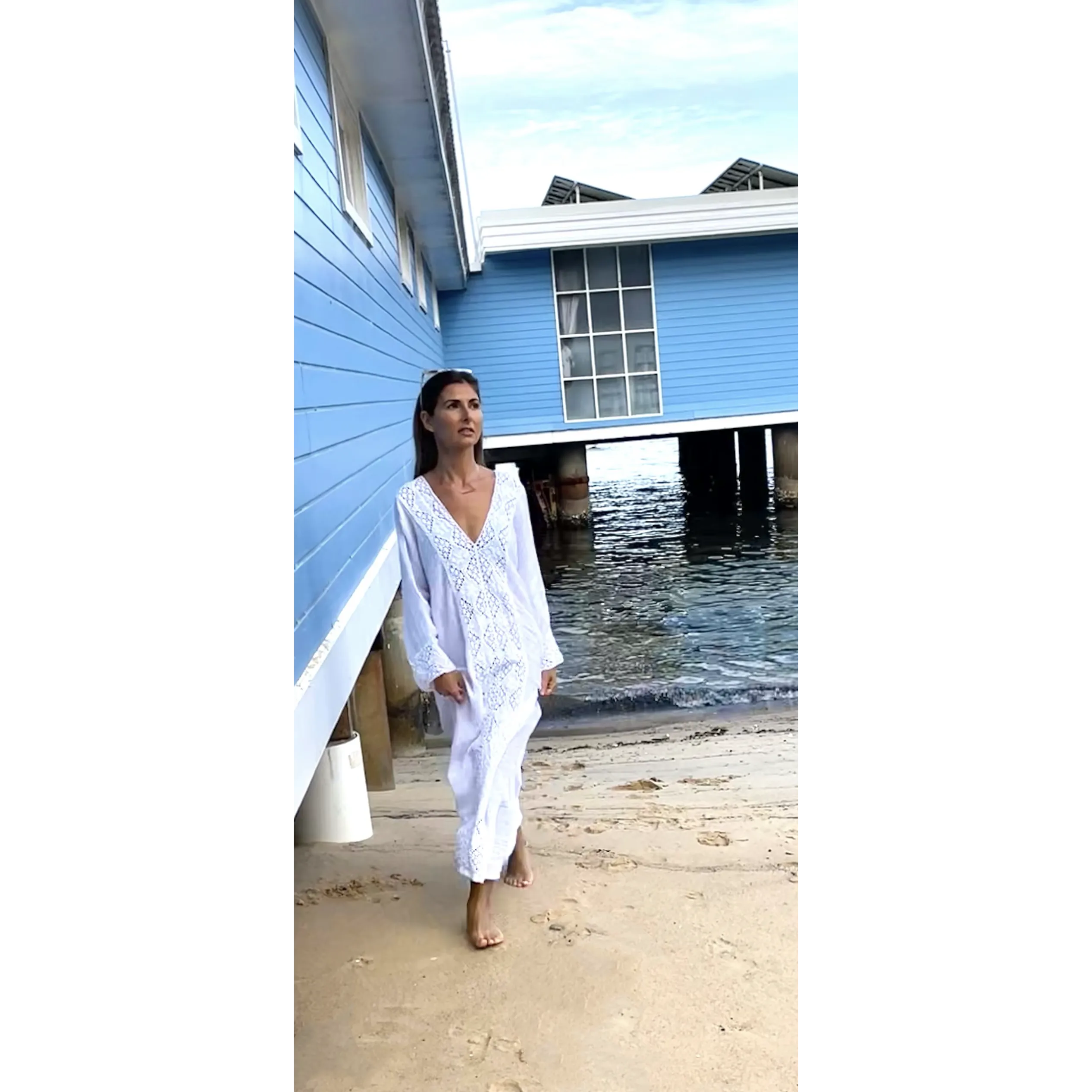 Grecian Lace Kaftan