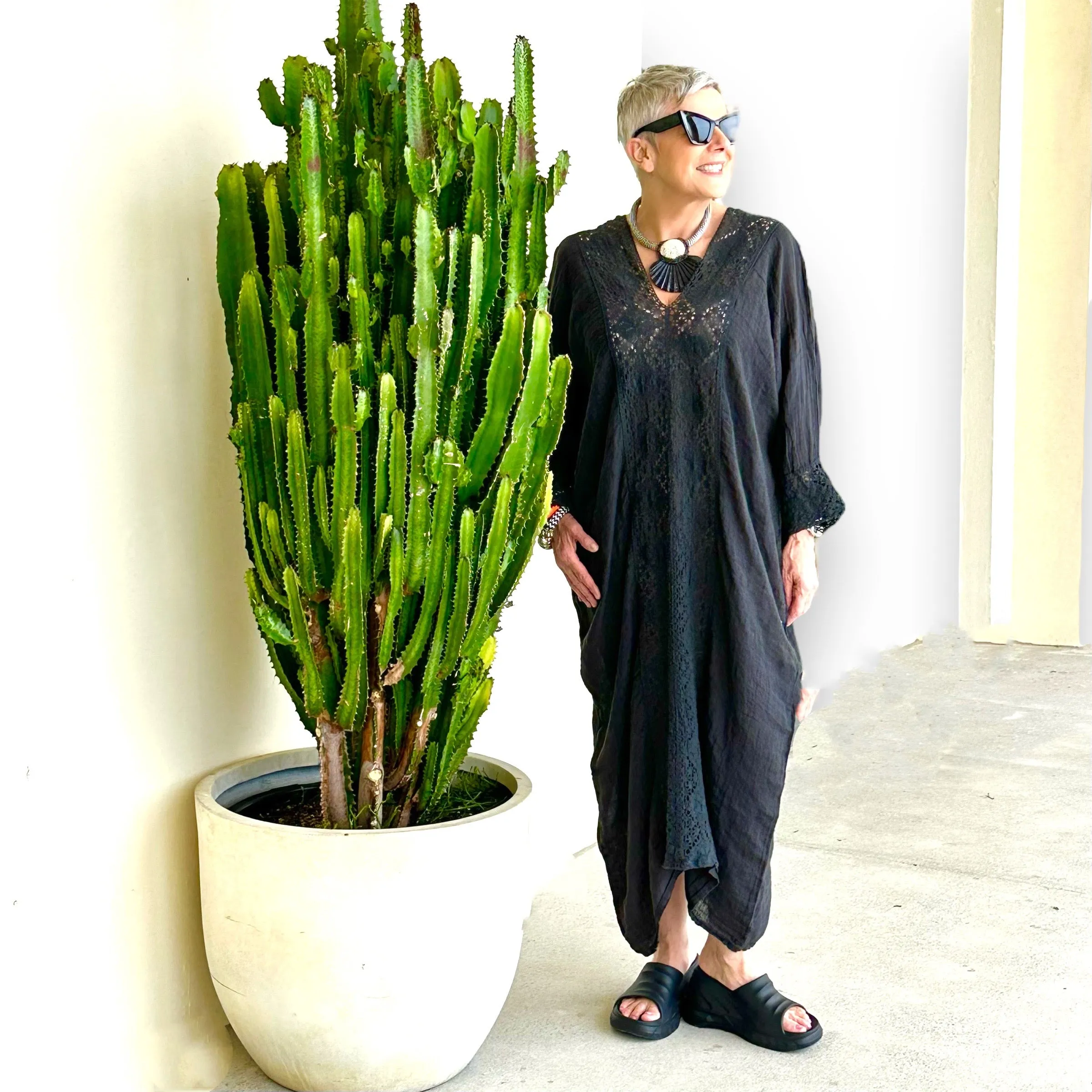 Grecian Lace Kaftan