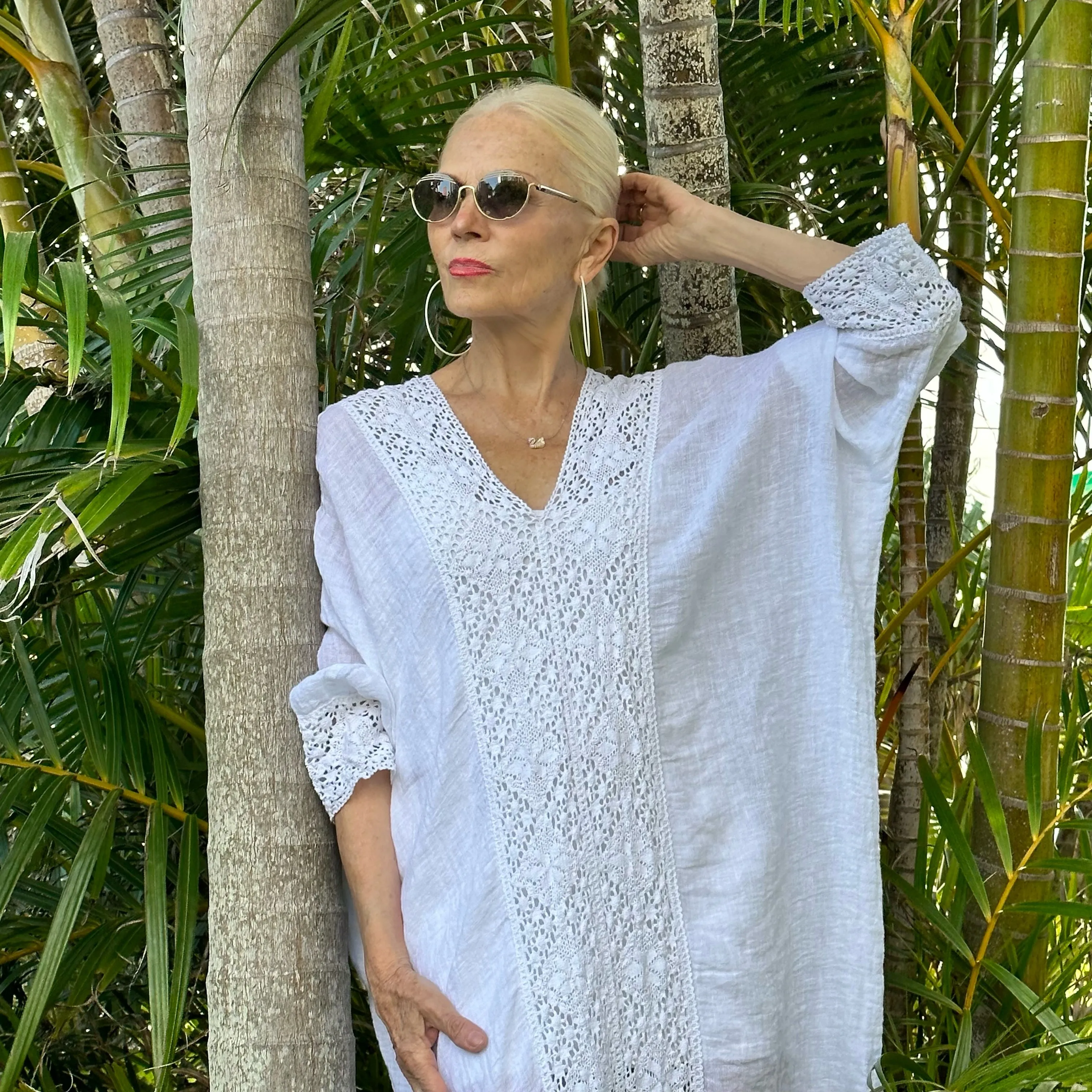 Grecian Lace Kaftan