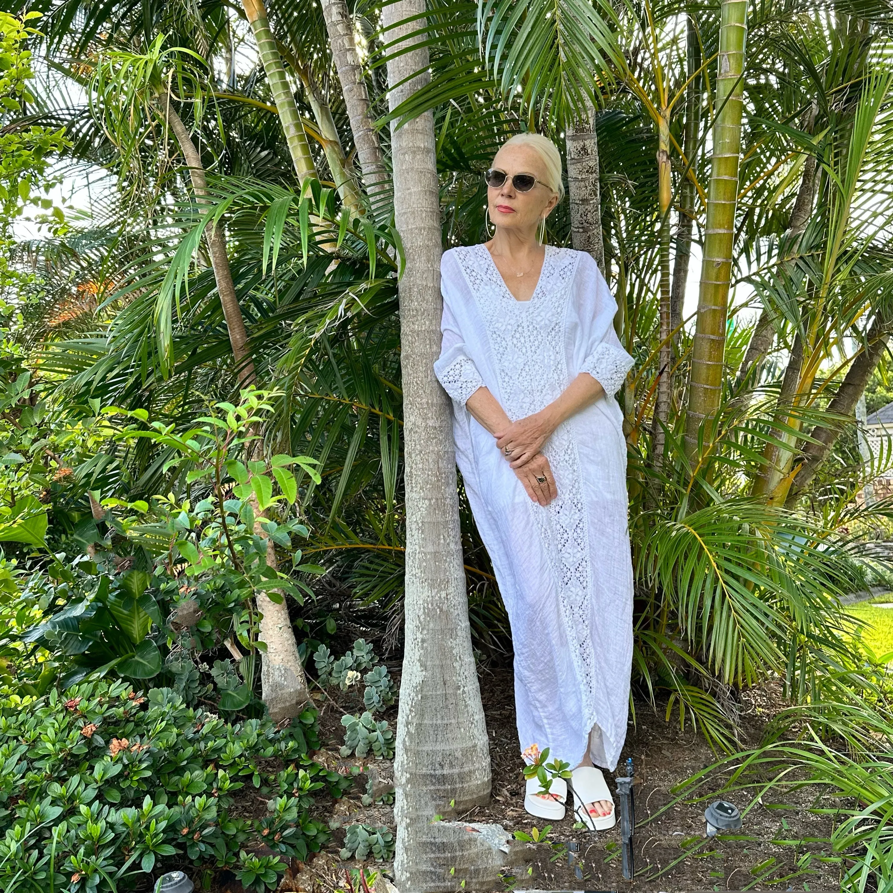 Grecian Lace Kaftan