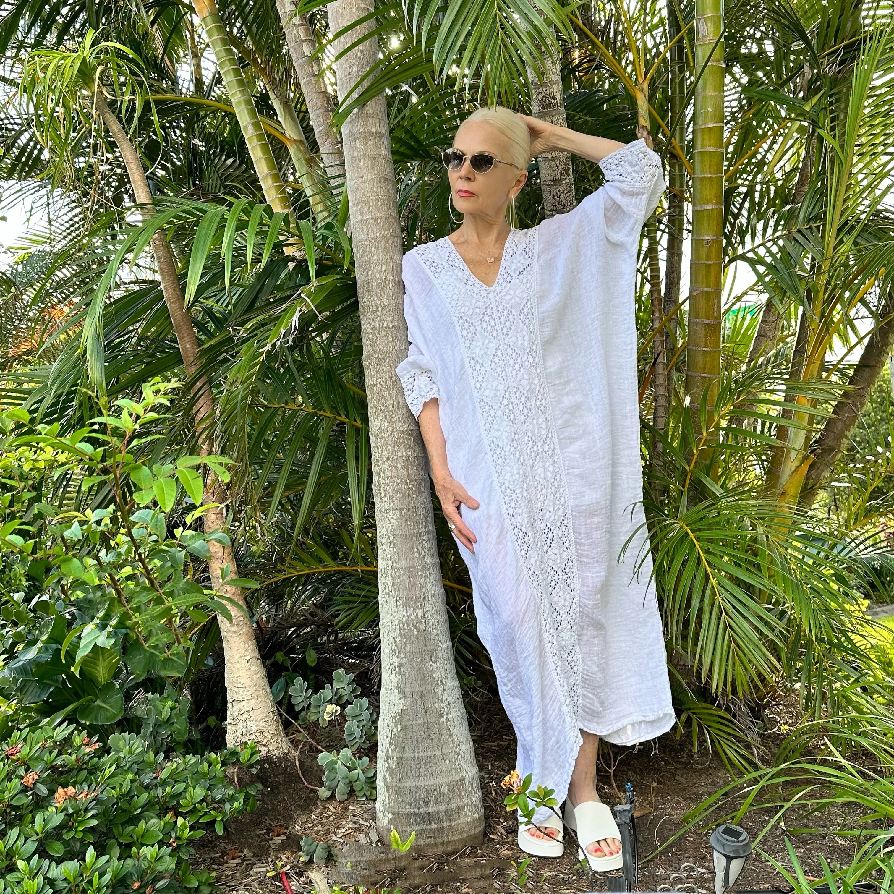 Grecian Lace Kaftan