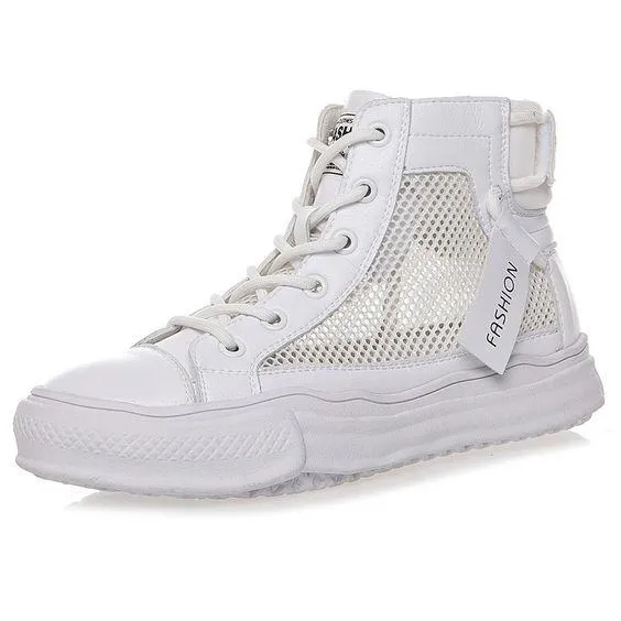 High Top Breathable Mesh Sneaker Shoes