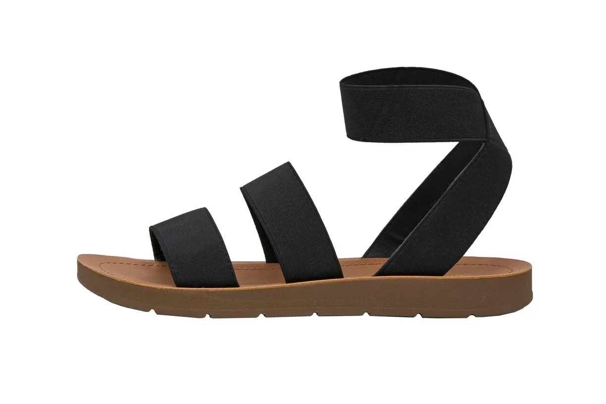 Indego Two Band Stretch Sandal