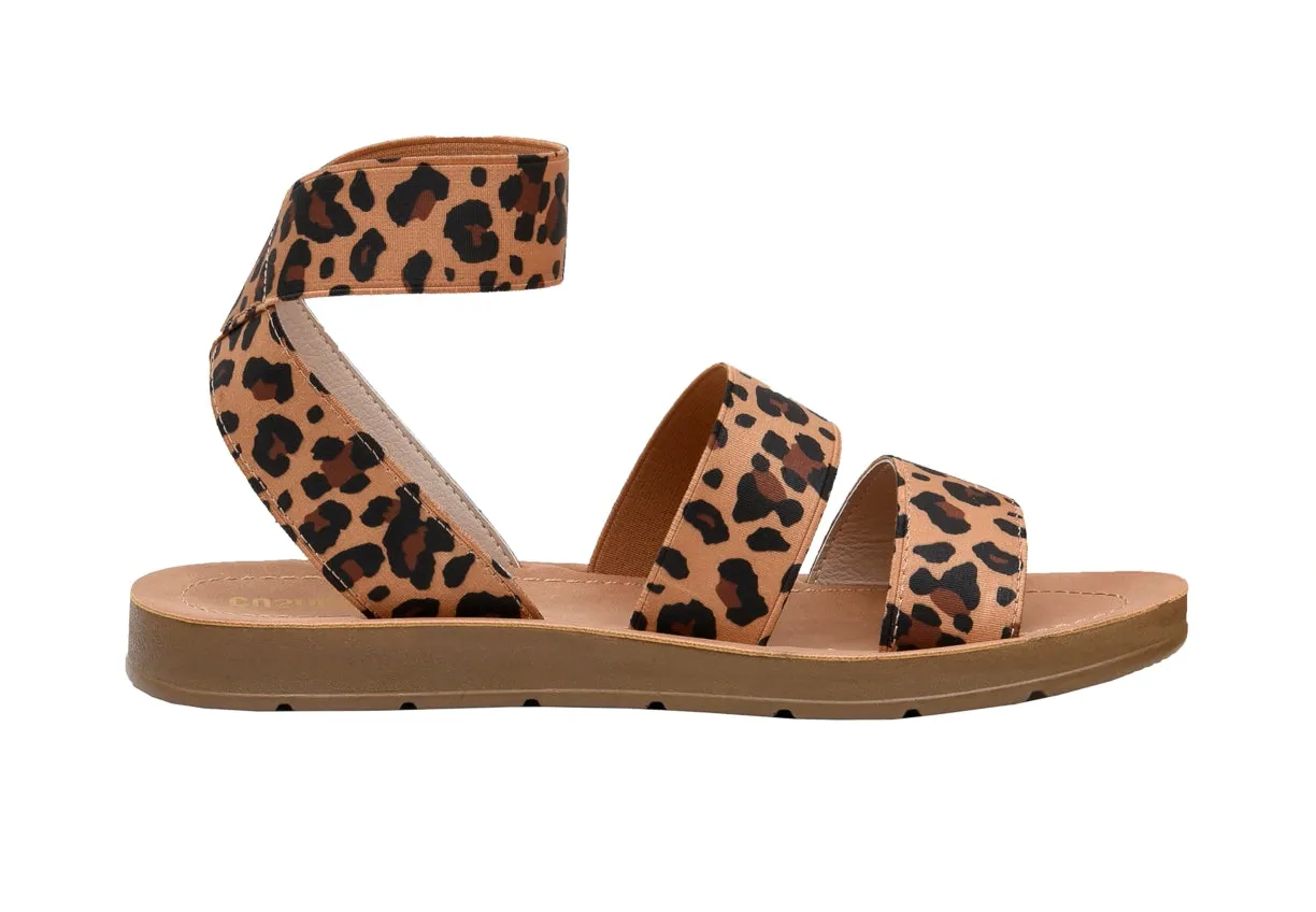Indego Two Band Stretch Sandal