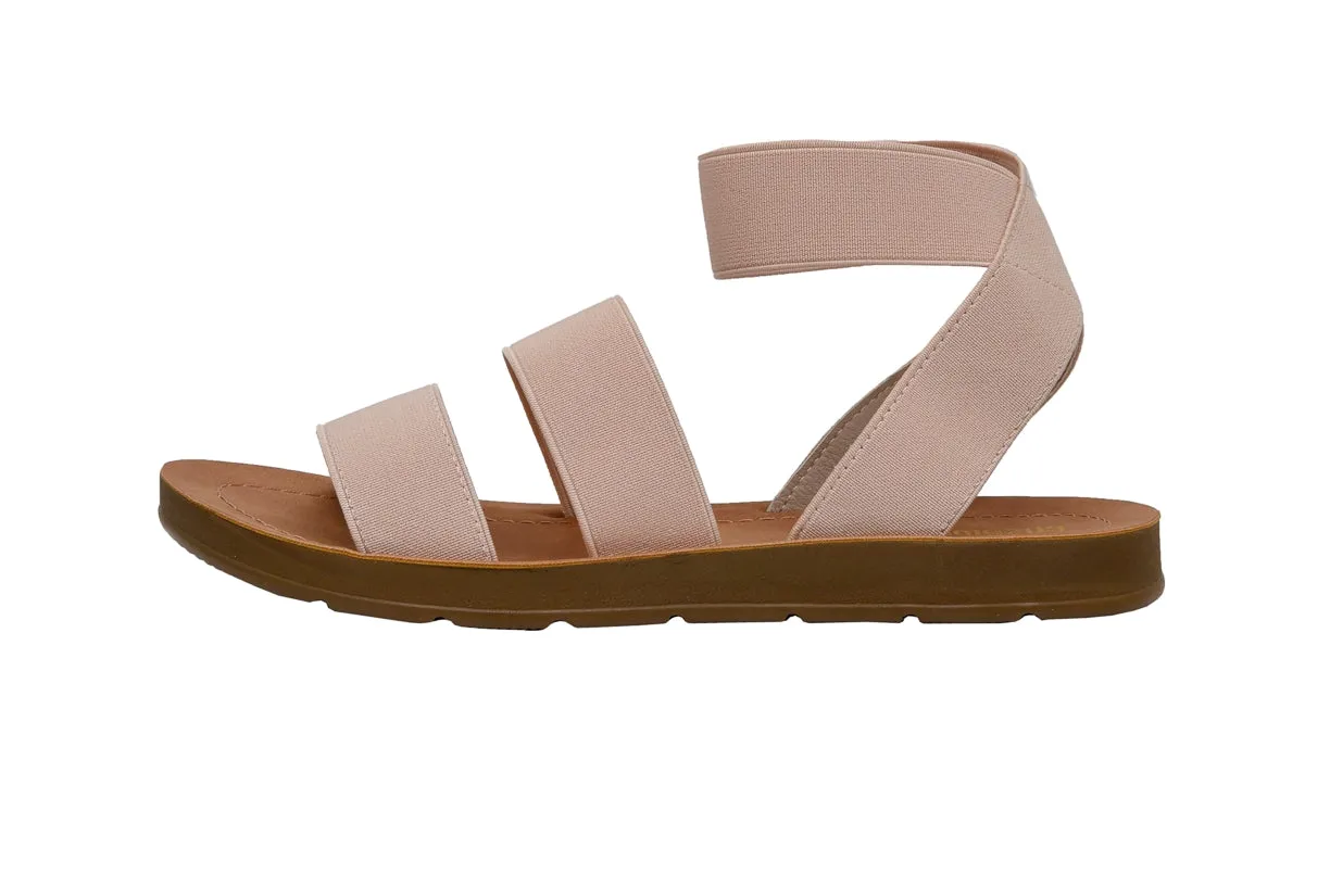 Indego Two Band Stretch Sandal