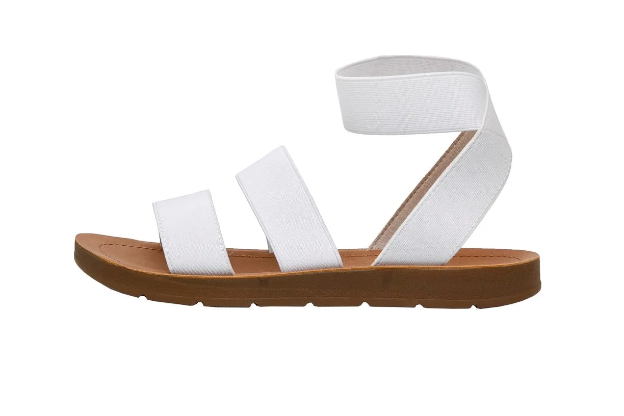 Indego Two Band Stretch Sandal