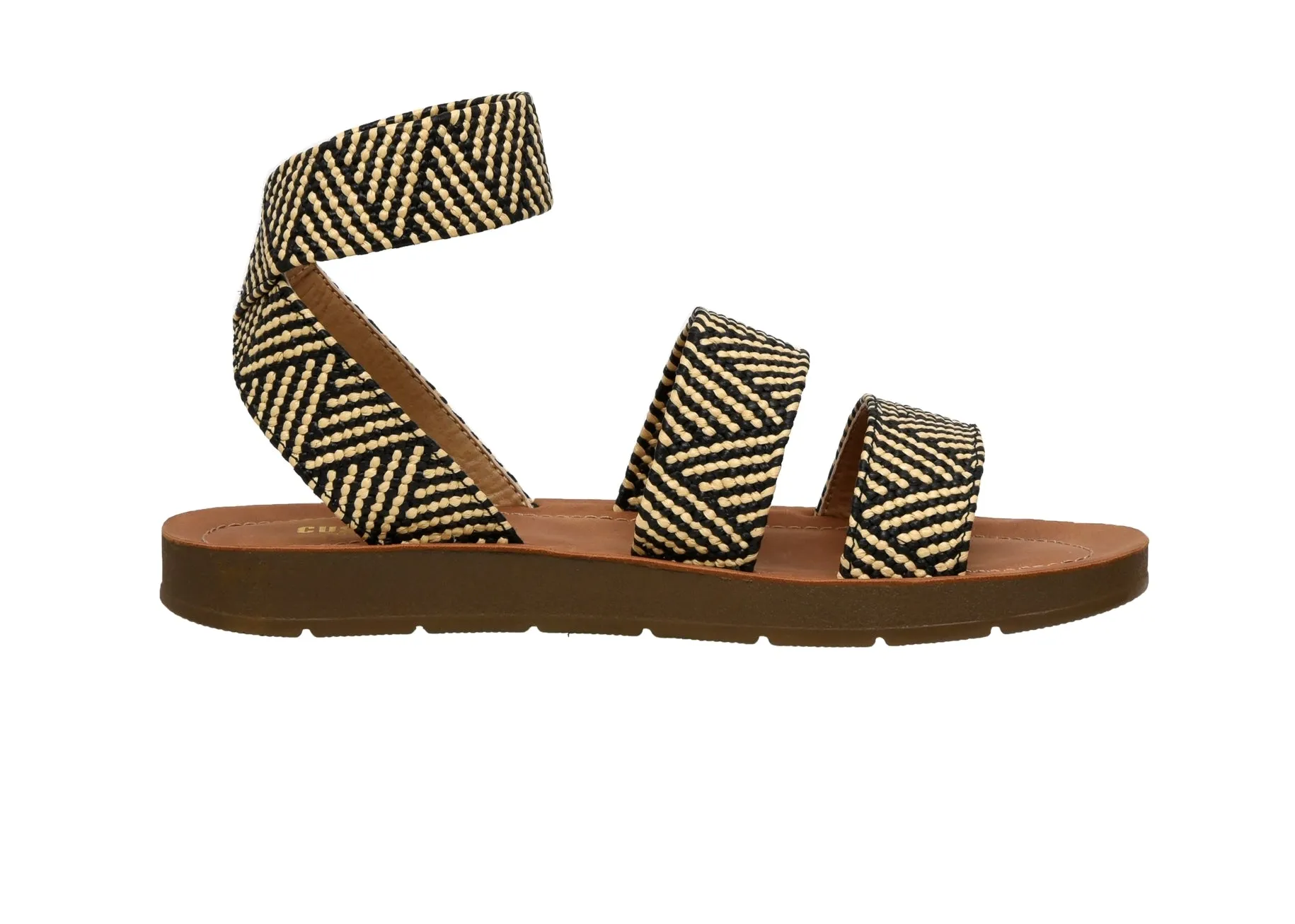 Indego Two Band Stretch Sandal