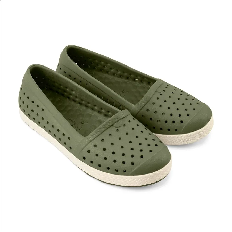 Joybees Women's Espadrille Slip On Shoes- Dusty Olive