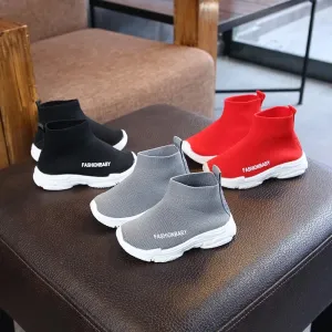 Kids Slip-on Breathable Snow Boots Casual Shoes