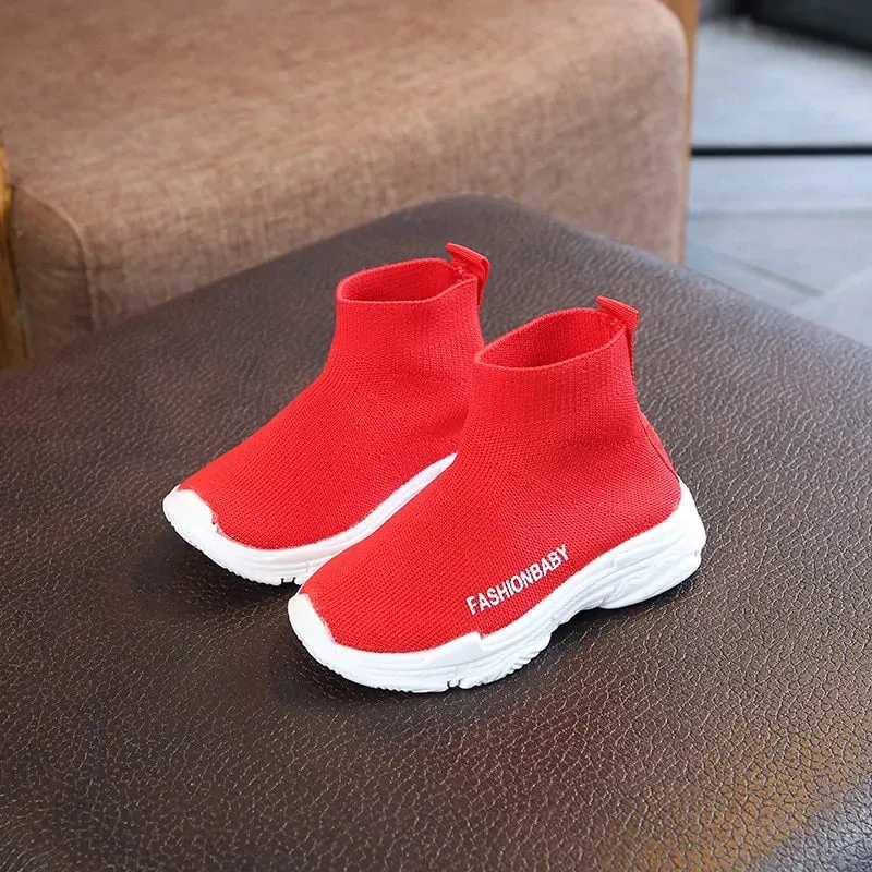 Kids Slip-on Breathable Snow Boots Casual Shoes