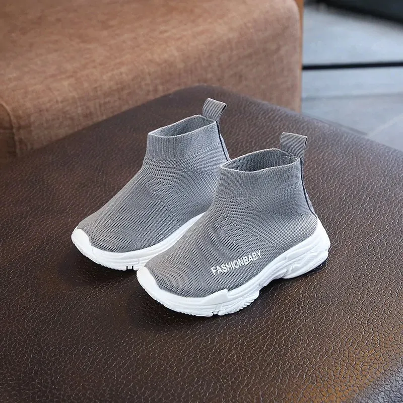 Kids Slip-on Breathable Snow Boots Casual Shoes