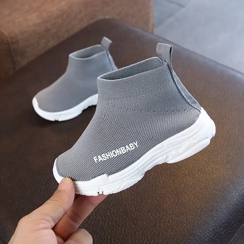 Kids Slip-on Breathable Snow Boots Casual Shoes