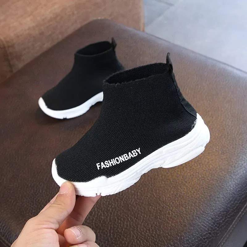 Kids Slip-on Breathable Snow Boots Casual Shoes