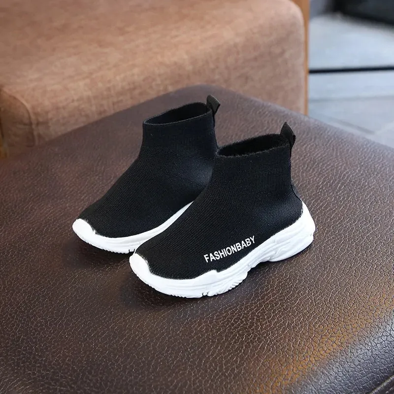 Kids Slip-on Breathable Snow Boots Casual Shoes