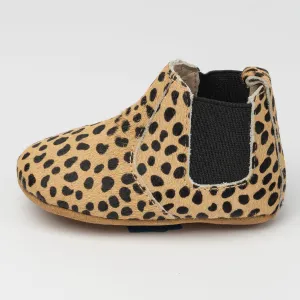Liberty Leopard Mo-Hair Bootiemocc