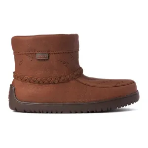 Manitobah Mukluks Tamarack Low Leather Waterproof Mukluks- Grain Mukluk/Tan