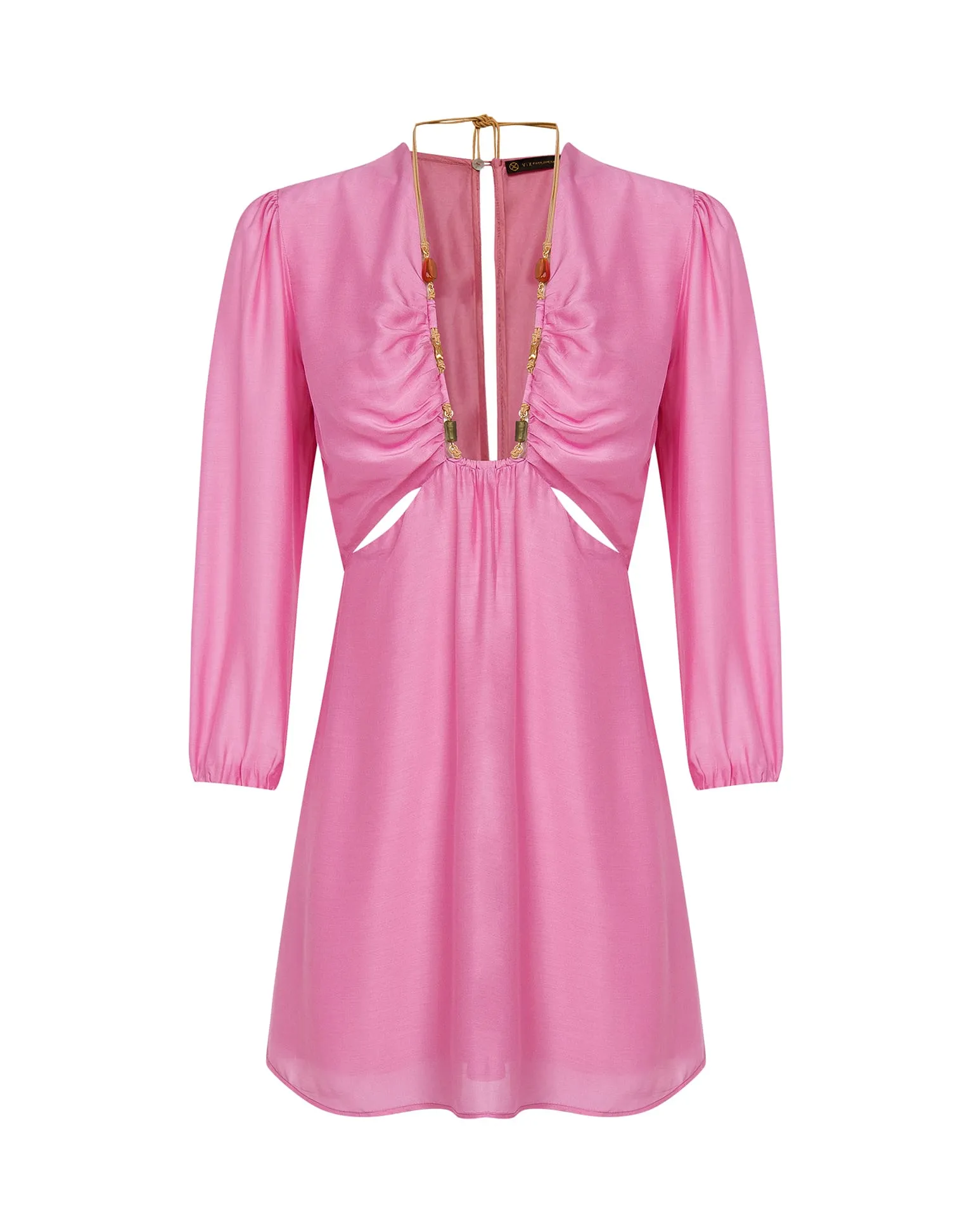 Mel Detail Short Dress (exchange only) - Gerbera