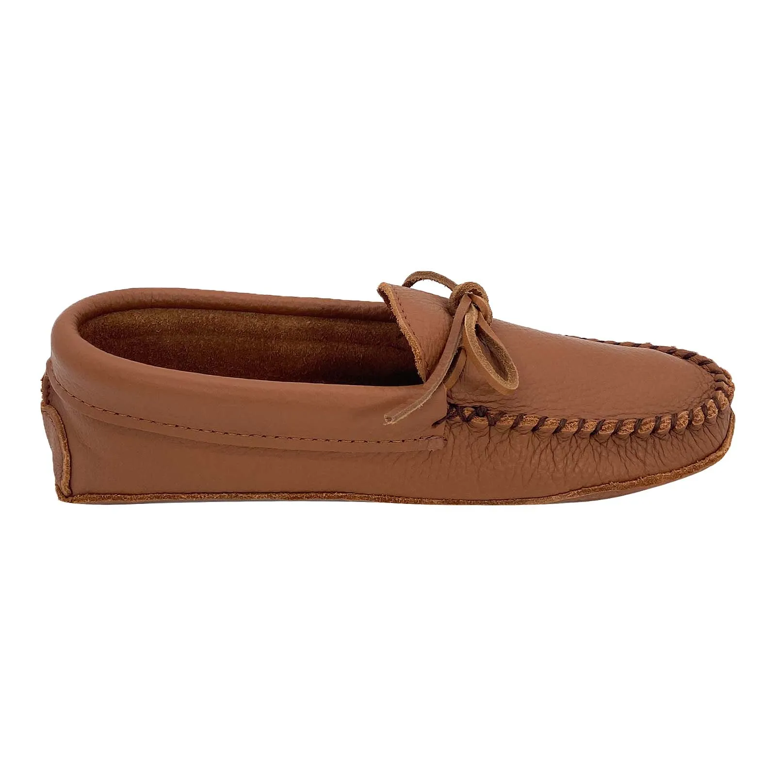 Men's Chestnut Leather Moccasins