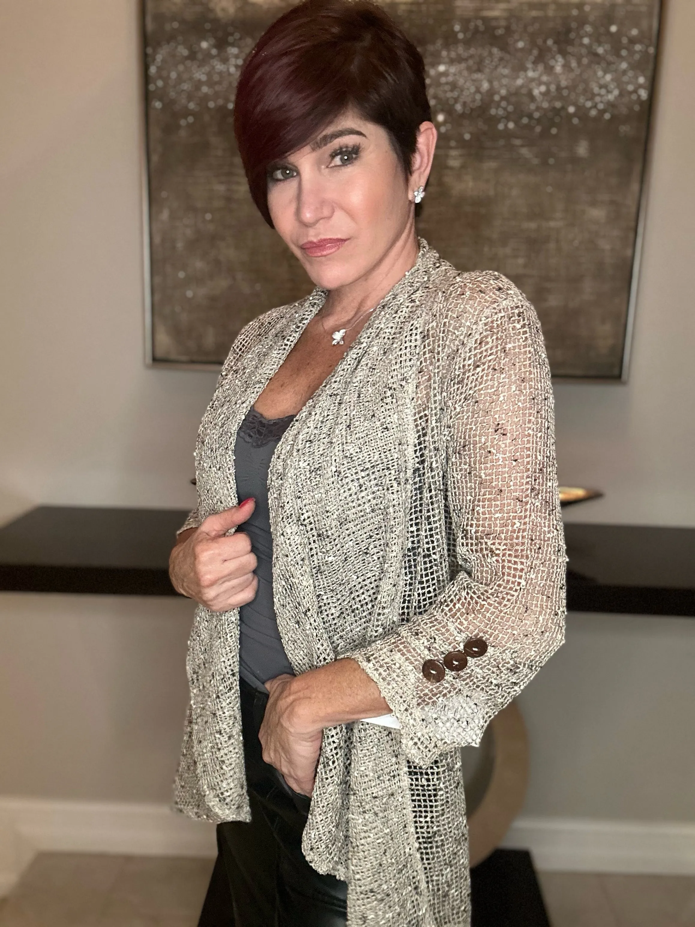 Mesh Shrug