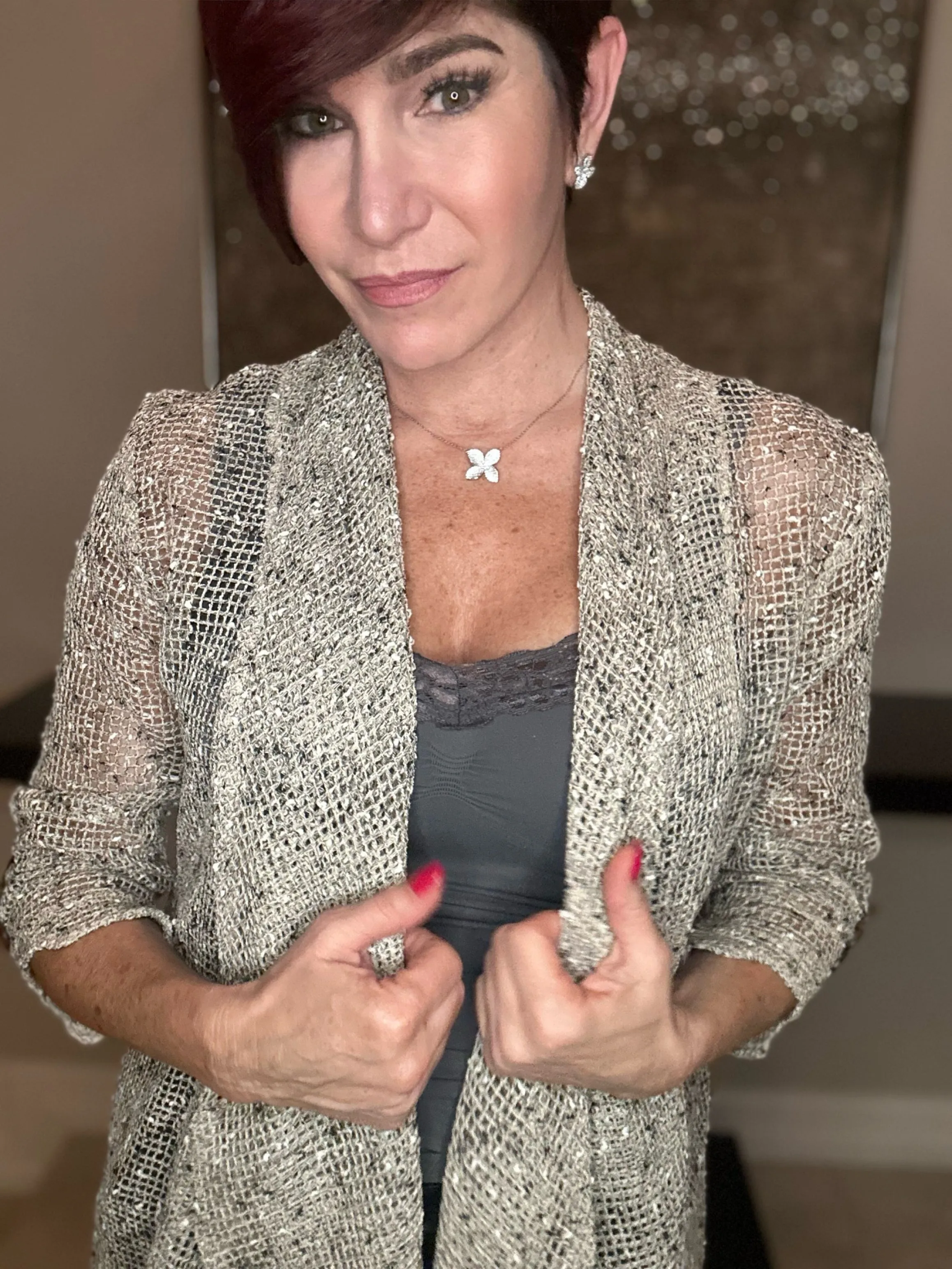 Mesh Shrug