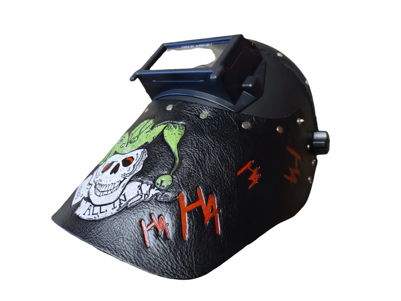 Outlaw Leather - Welding Hood - Joker Hat