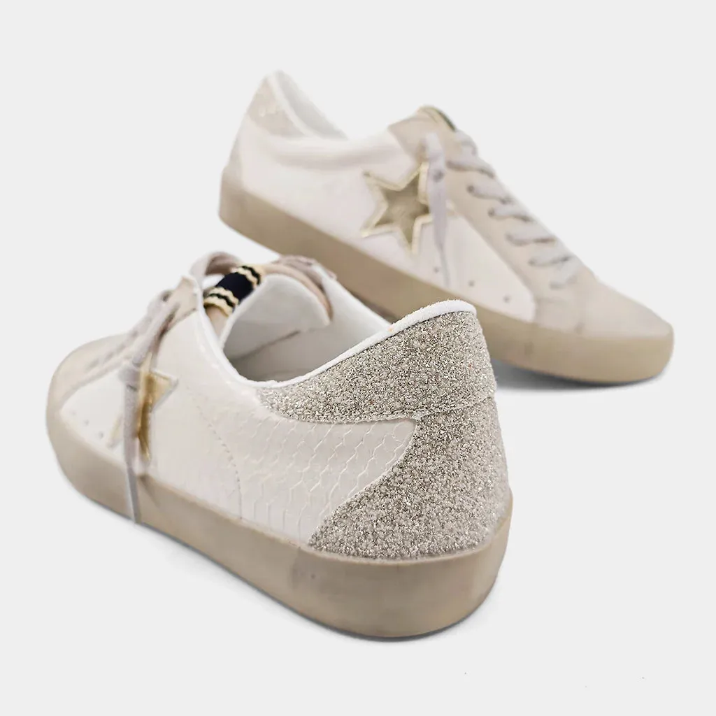 Paula Bone Mesh Sneakers