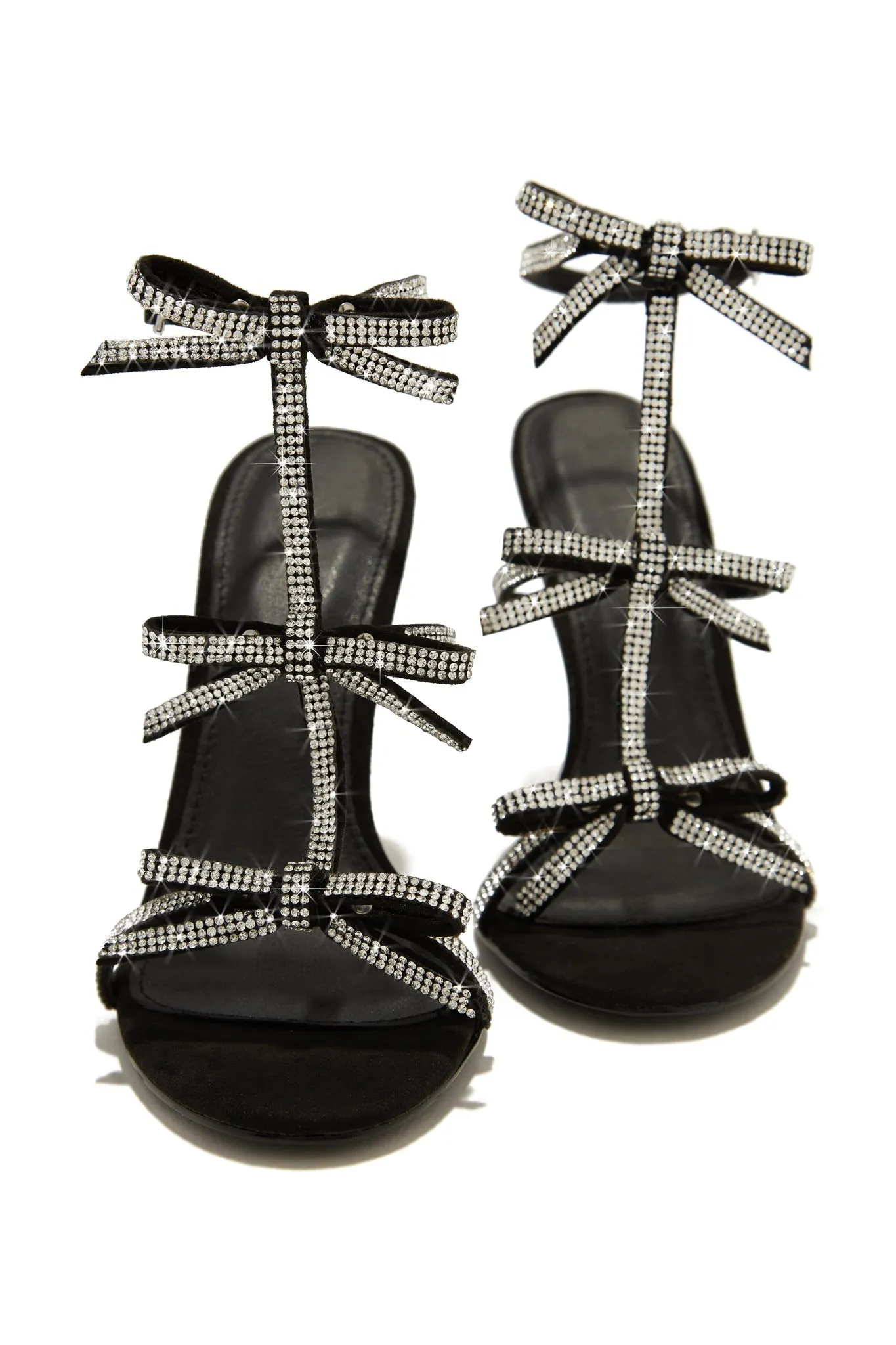 Rhinestone Bow-knot Sandals