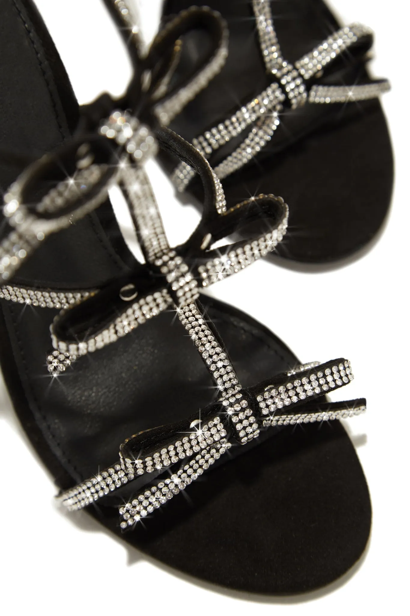 Rhinestone Bow-knot Sandals