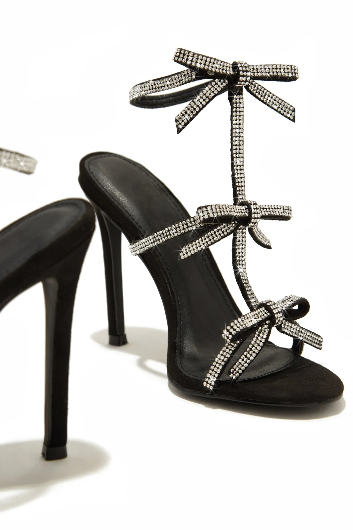 Rhinestone Bow-knot Sandals