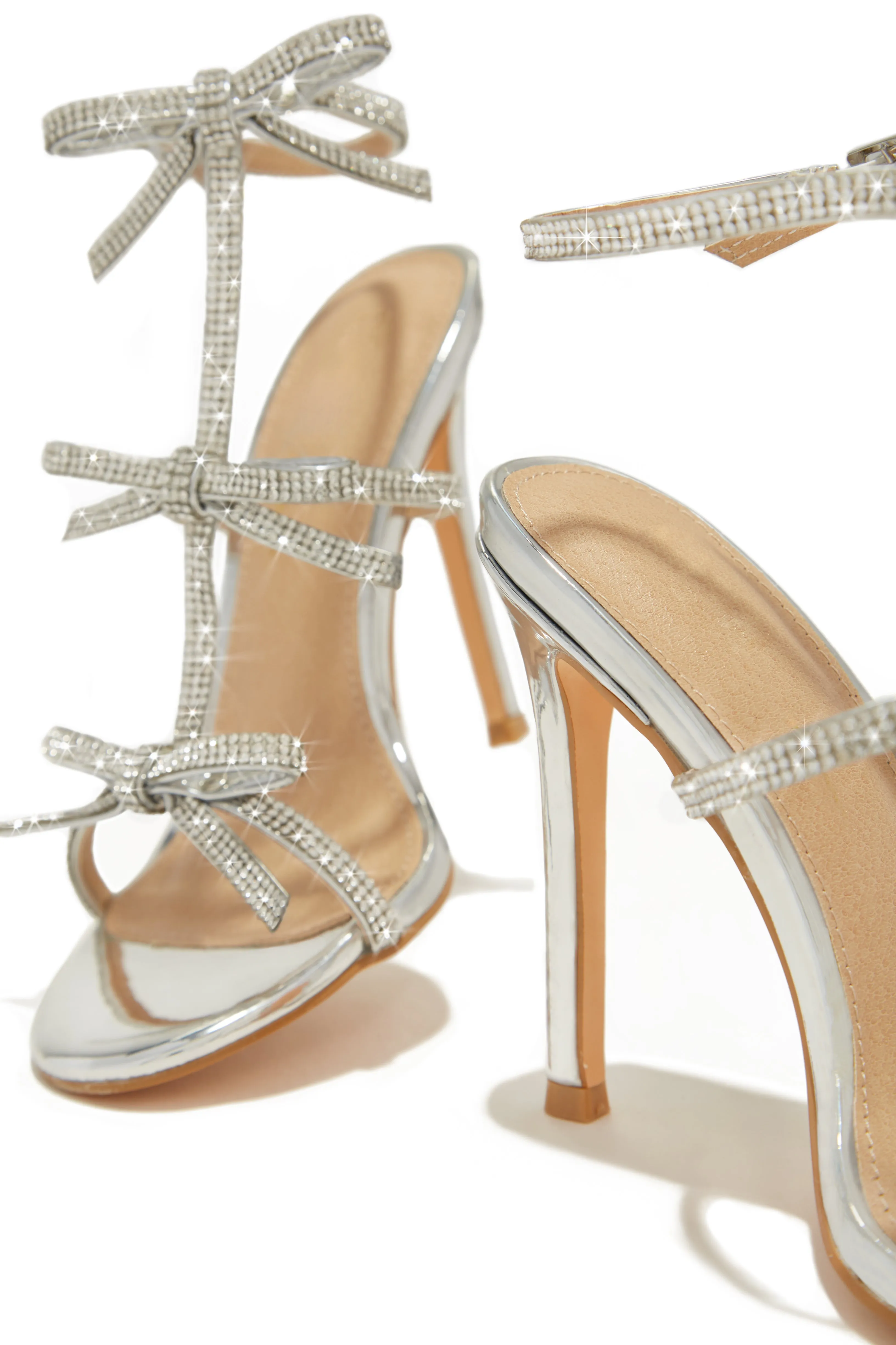 Rhinestone Bow-knot Sandals
