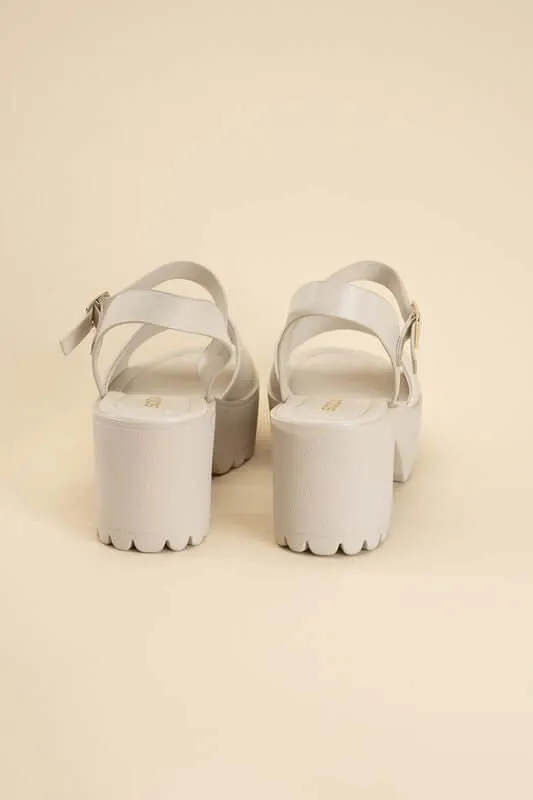 Stacie Platform Ankle Strap Sandals