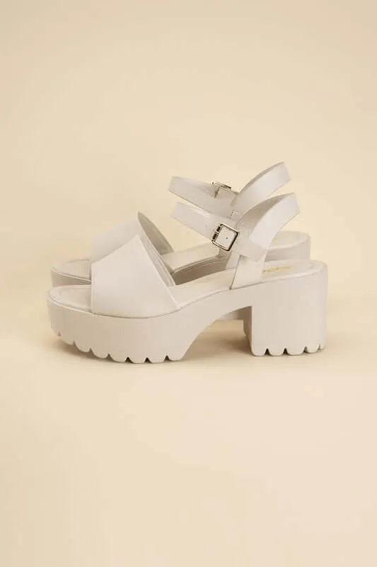 Stacie Platform Ankle Strap Sandals