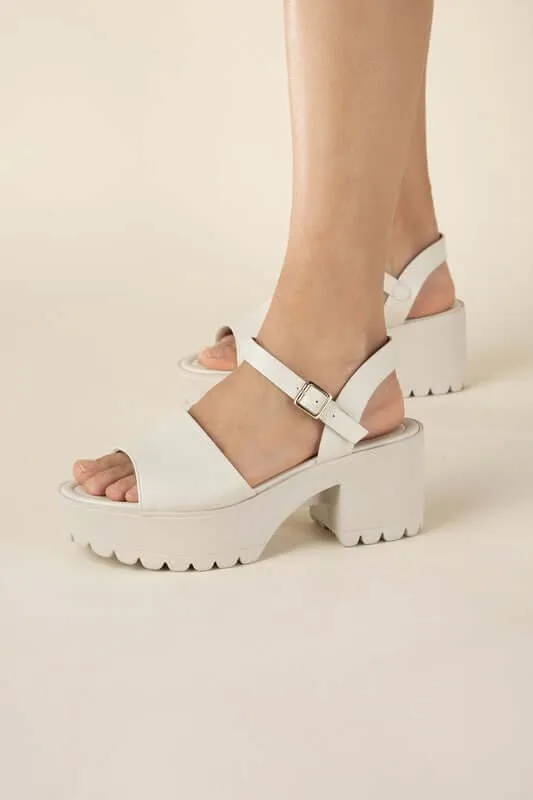 Stacie Platform Ankle Strap Sandals