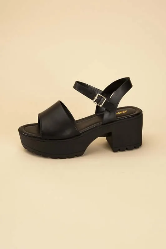 Stacie Platform Ankle Strap Sandals