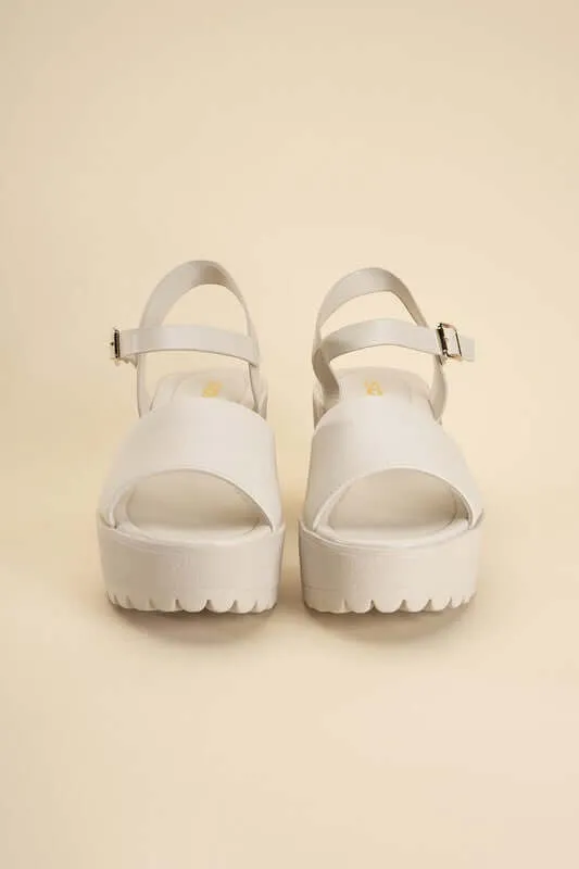 Stacie Platform Ankle Strap Sandals