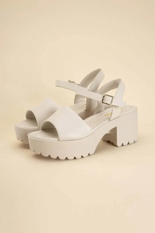 Stacie Platform Ankle Strap Sandals