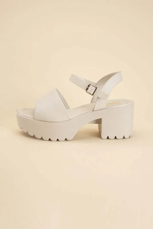 Stacie Platform Ankle Strap Sandals