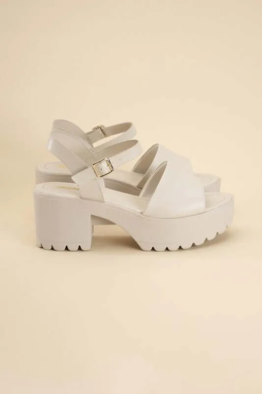 Stacie Platform Ankle Strap Sandals
